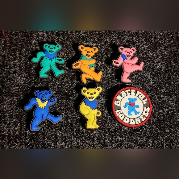 Other - Grateful Dead Croc Charm Bundle